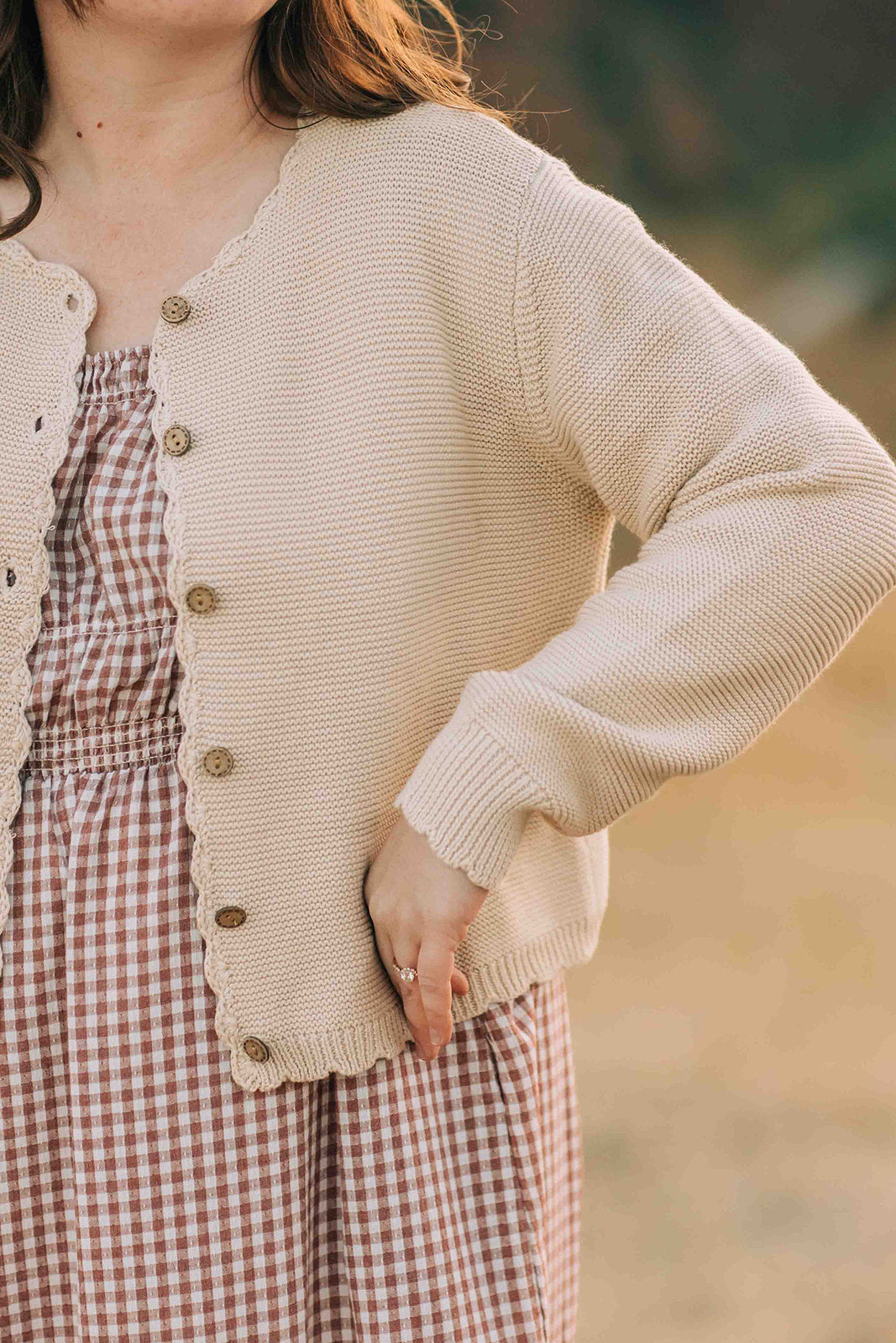 Arabella cardigan - beige PREORDER